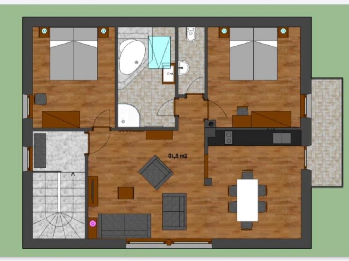 Anita Apartman Zalakaros Zewnętrze zdjęcie